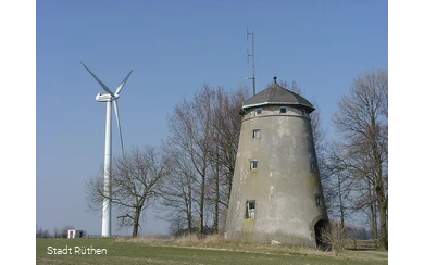 Alte Windmühle, Spitze Warte