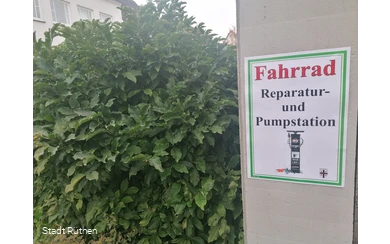 Fahrradreparaturstation