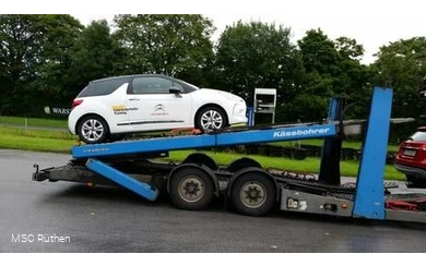 Fahrzeug für das Sicherheitstraining