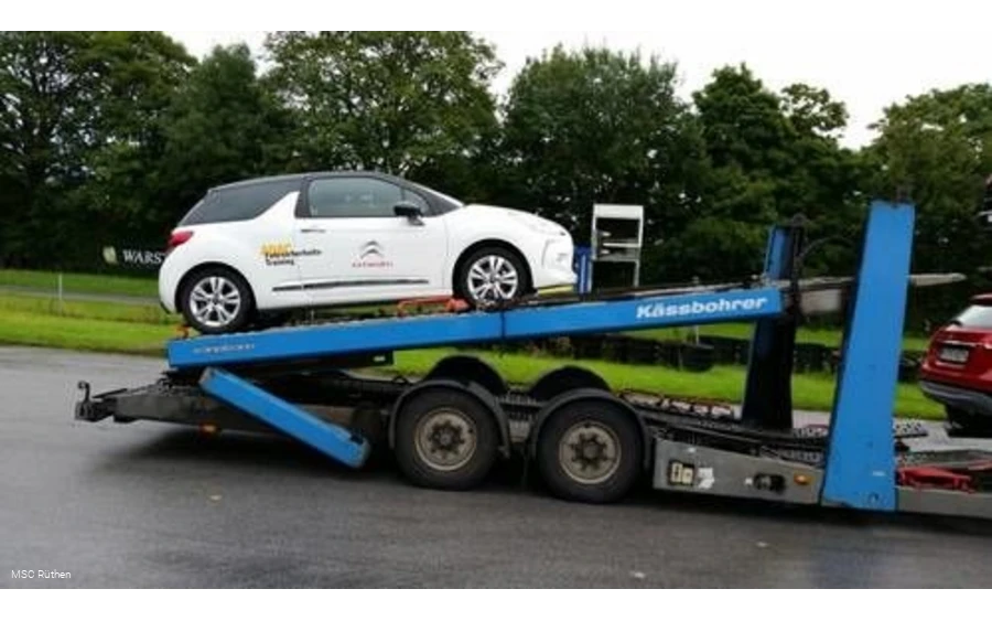 Fahrzeug für das Sicherheitstraining