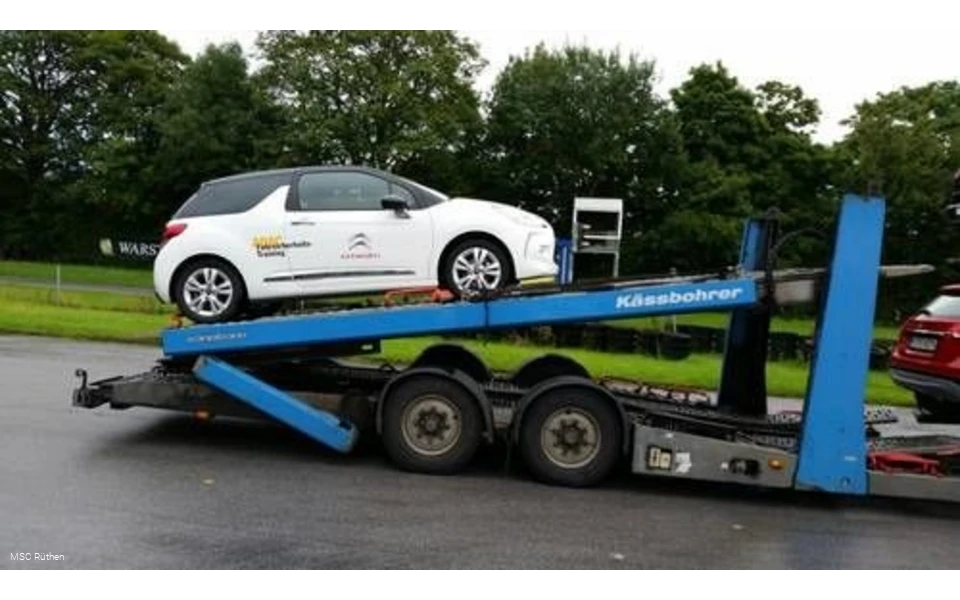 Fahrzeug für das Sicherheitstraining