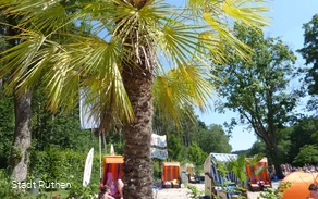 Biberbad Rüthen Palmenstrand mit Strandkörben Foto Stadt Rüthen Hötte.JPG