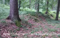 Landwehr entlang der Themenroute