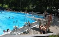 Sprungbereich im Biberbad