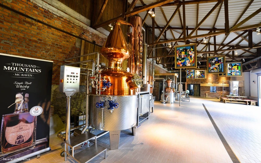 Innenansicht Edelbrennerei