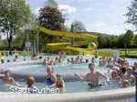 Biberbad im Hochsommer