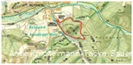 Kartenausschnitt Route