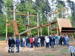 Einweihung des Hochseilgarten am Eulenspiegel in R
